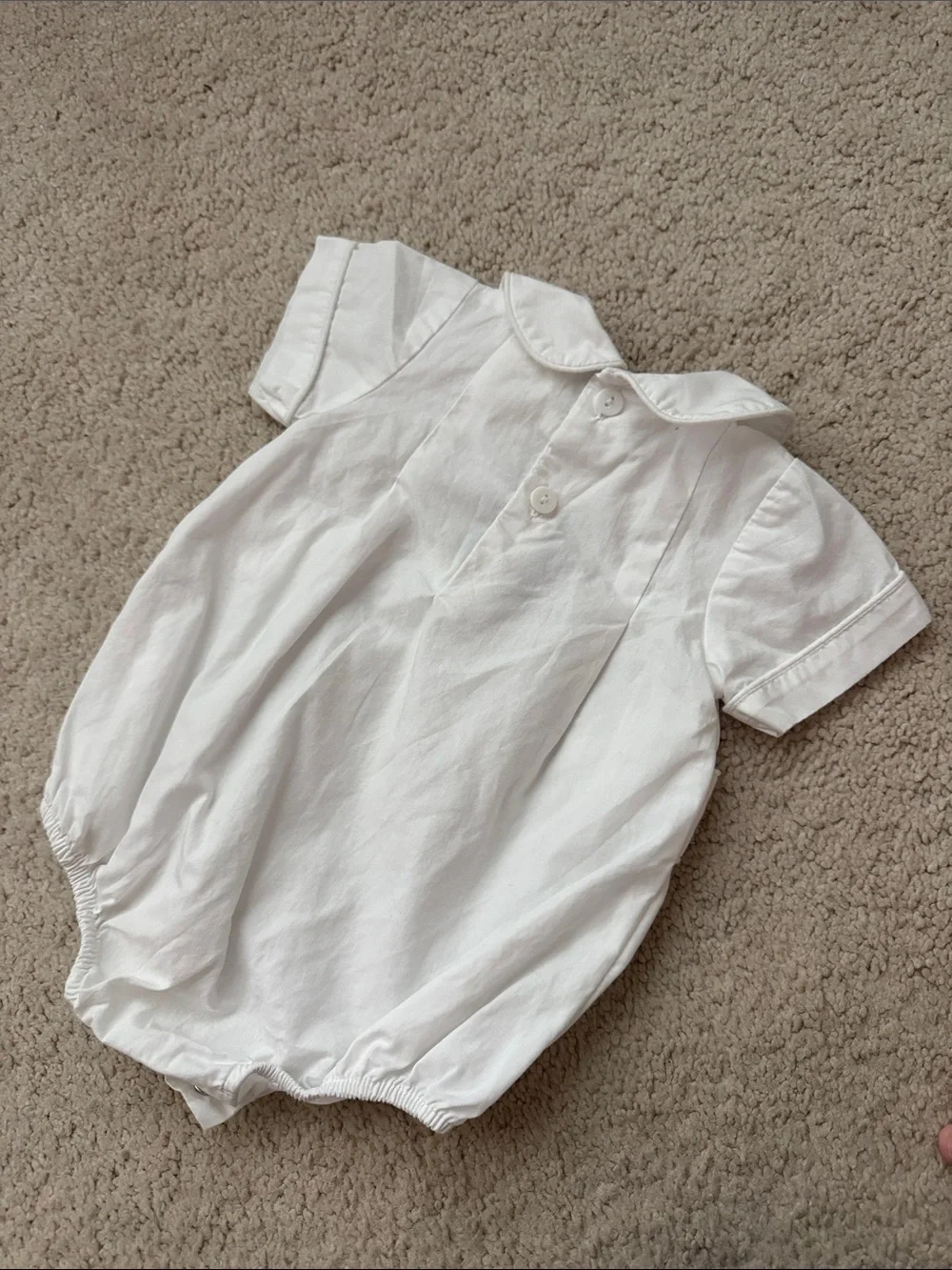 Sweet Dreams Baby Boys' Train Embroidered bubble